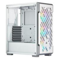Corsair iCUE 220T Tempered Glass RGB Mid Tower ATX Case - White