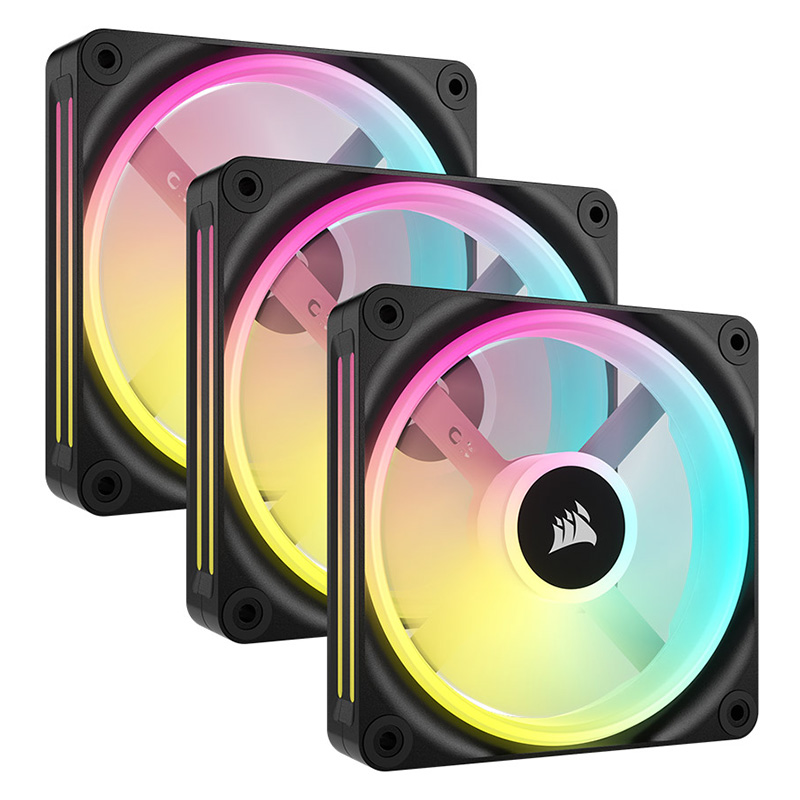 Corsair iCUE Link QX120 RGB PWM 120mm Fan - 3 Pack (CO-9051002-WW)