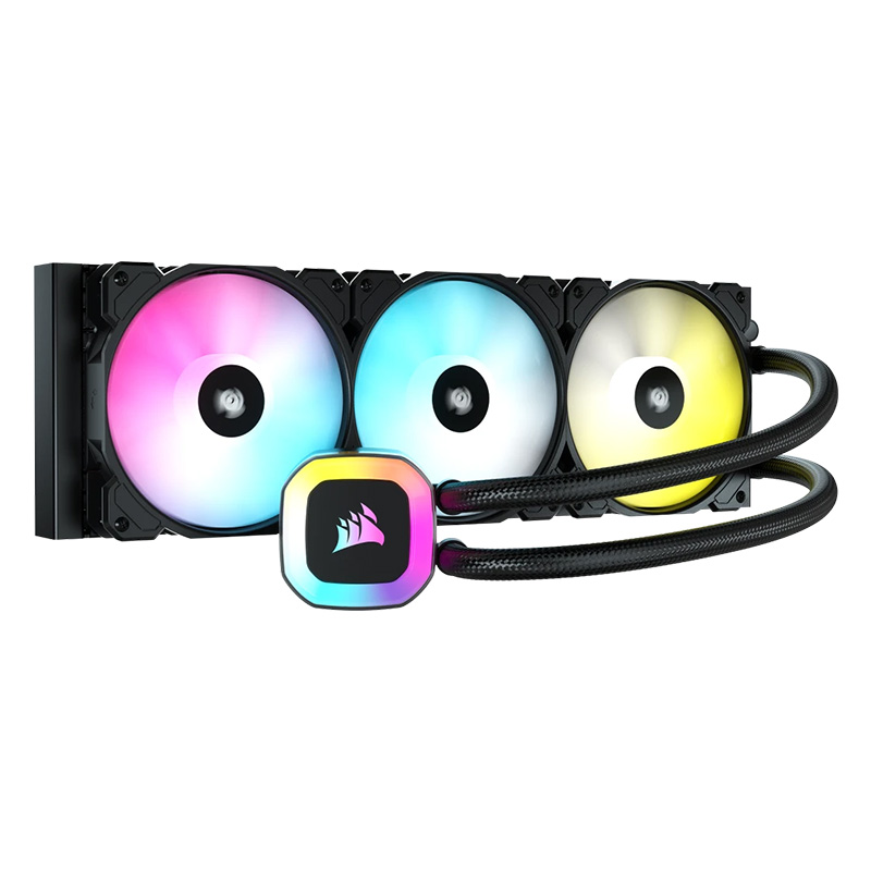 Corsair H150 RGB 360mm AIO Liquid CPU Cooler (CW-9060054-WW)