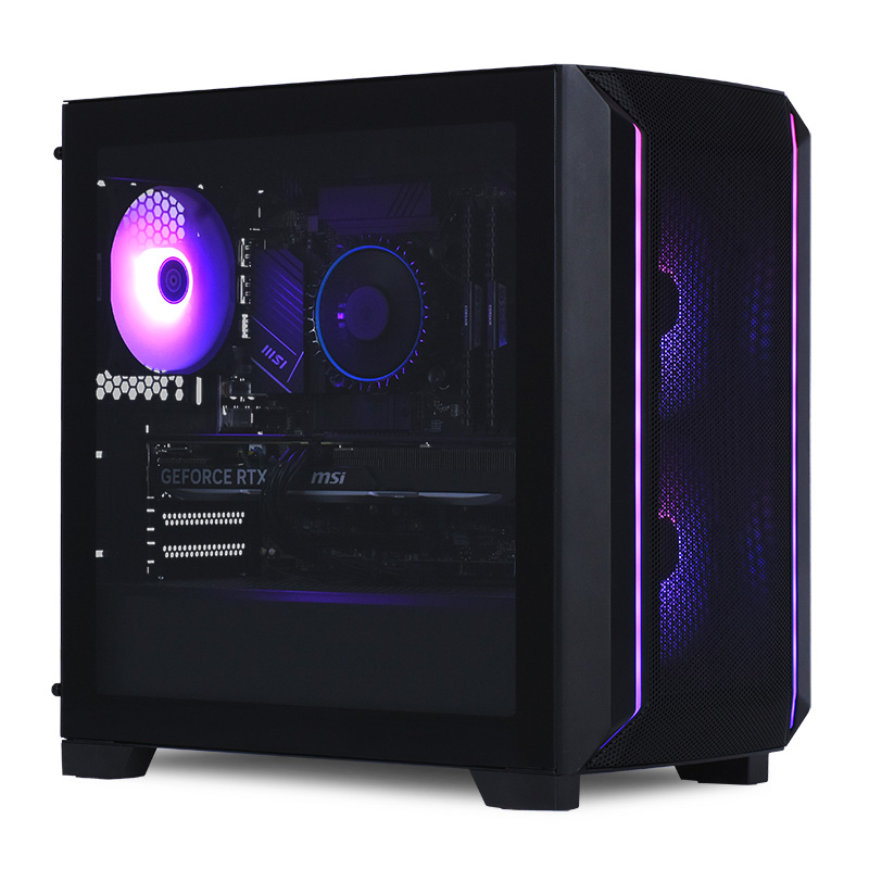 QuantumStrike G5 Core Intel i5 13400F GeForce RTX 4060 TI Gaming PC 55405-N