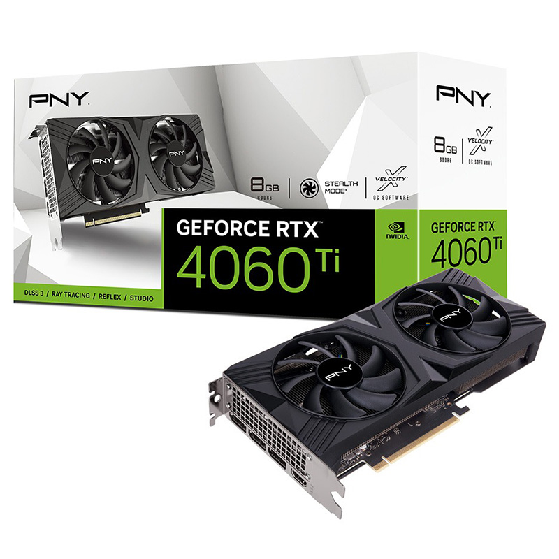 PNY GeForce RTX 4060 Ti Verto Dual 8G Graphics Card