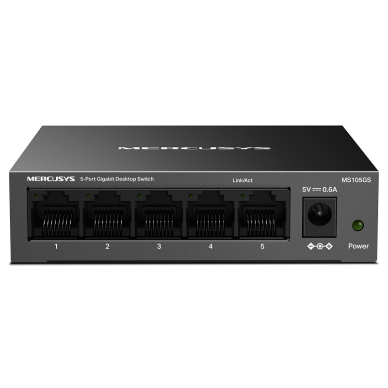 Mercusys MS105GS 5-Port Gigabit Desktop Switch