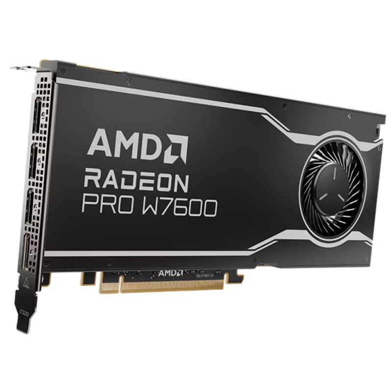 AMD Radeon Pro W7600 8GB Workstation Graphics Card (100-300000077)