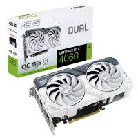 Asus Dual GeForce RTX 4060 OC 8G Graphics Card - White