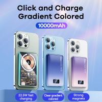 Phones-Accessories-MOREJOY-Remax-Portable-Magnetic-Wireless-Power-Banks-10000Mah-Rpp-531-Pd20W-Qc22-5W-Eu-Fcc-Wholesale-Oem-2023-New-Product-Mini-Powerbank-Green-5