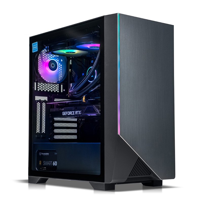 Thermaltake Rapture V4 R5 5500 RTX 4060 2TB SSD 16GB RAM W11H Gaming Desktop PC (CA-4W2-00D1WA-03)