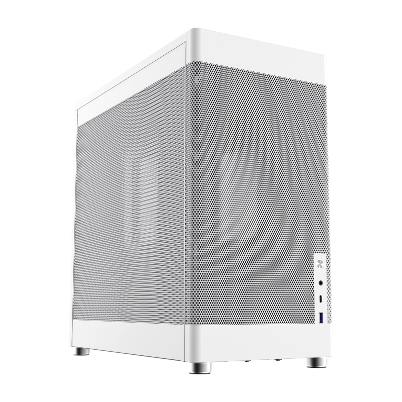 Gamemax  Mesh BOX PRO ATX White  No fan