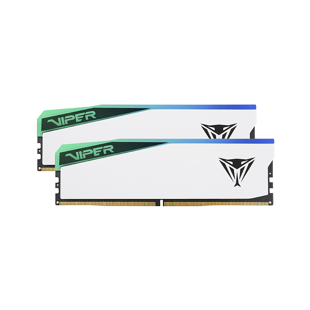 PATRIOT (VIPER GAMING) ELITE 5 RGB 32GB DDR5 6200MT/s [16GBx2 Kit] - PVER532G62C42KW (White)