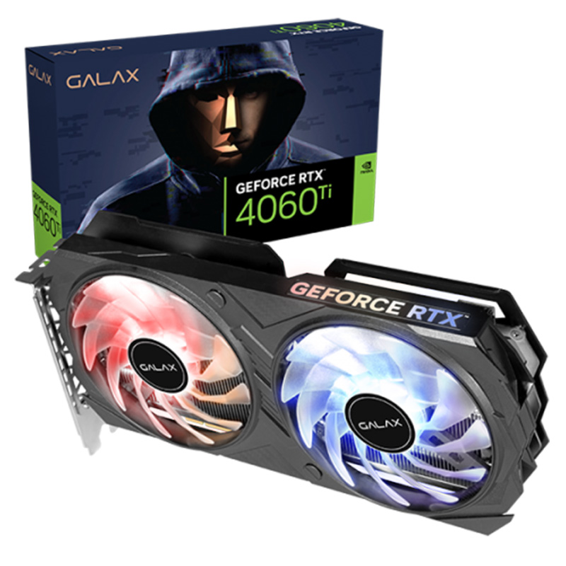 Galax GeForce RTX 4060 Ti EX 1-Click OC 16G Graphics Card