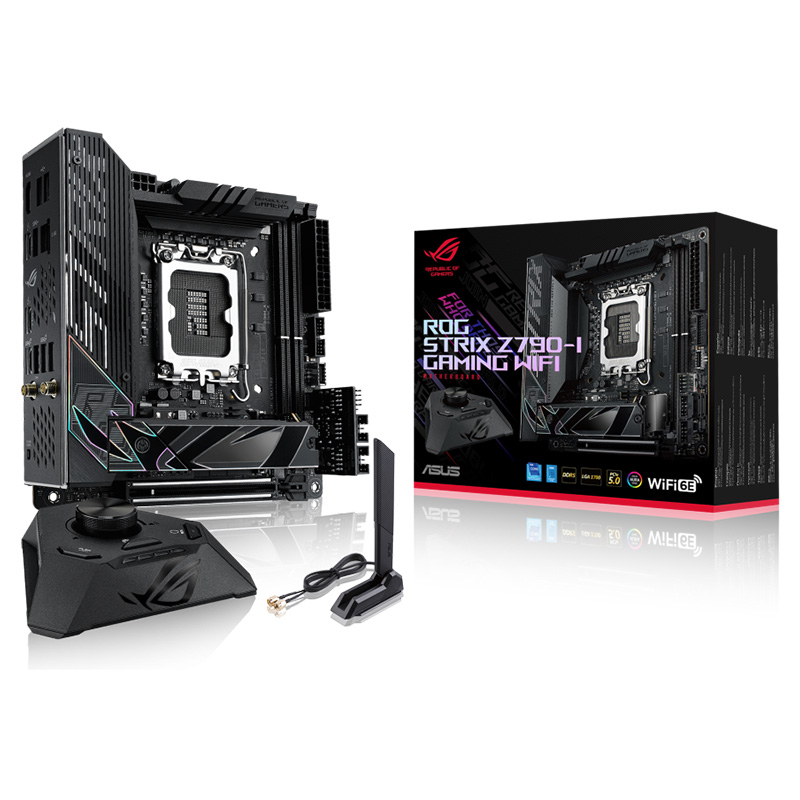 ASUS ROG Strix Z790-I LGA 1700 Gaming WiFi mITX Motherboard (ROG STRIX Z790-I GAMING WIFI)