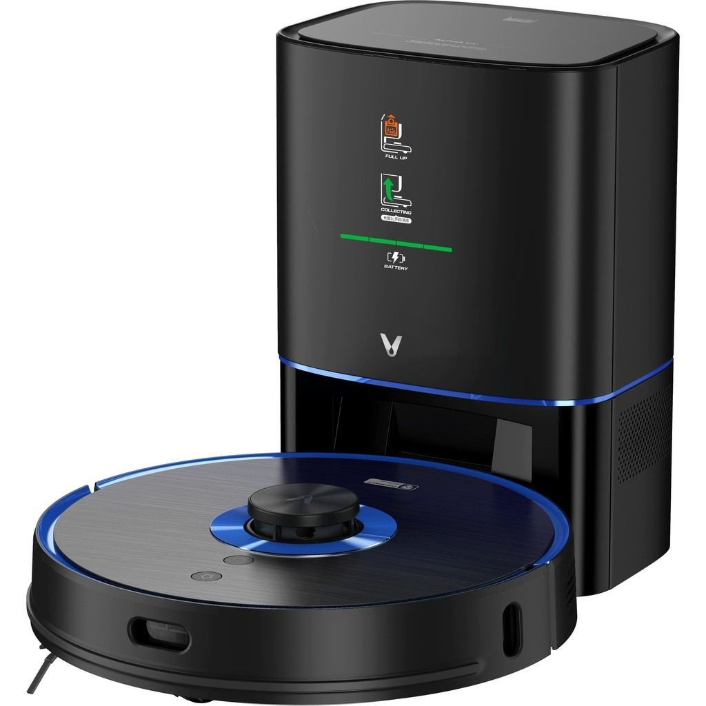 Viomi Alpha S9 UV Automatic Dirt Disposal Robot Vacuum Black