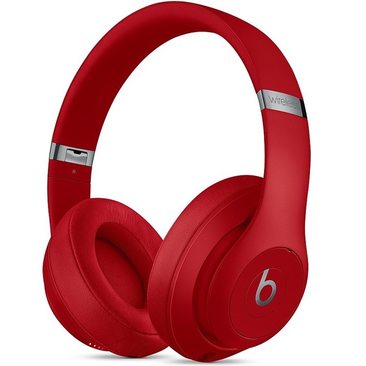 Beats Studio3 Bluetooth Wireless Headphones - Red