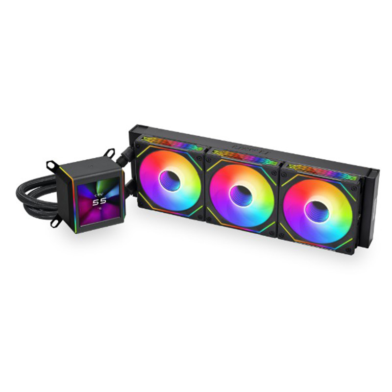 Lian Li Galahad II LCD SL-INF 360 Closed Loop ARGB AIO Liquid CPU Cooler - Black - OPENED BOX 79258