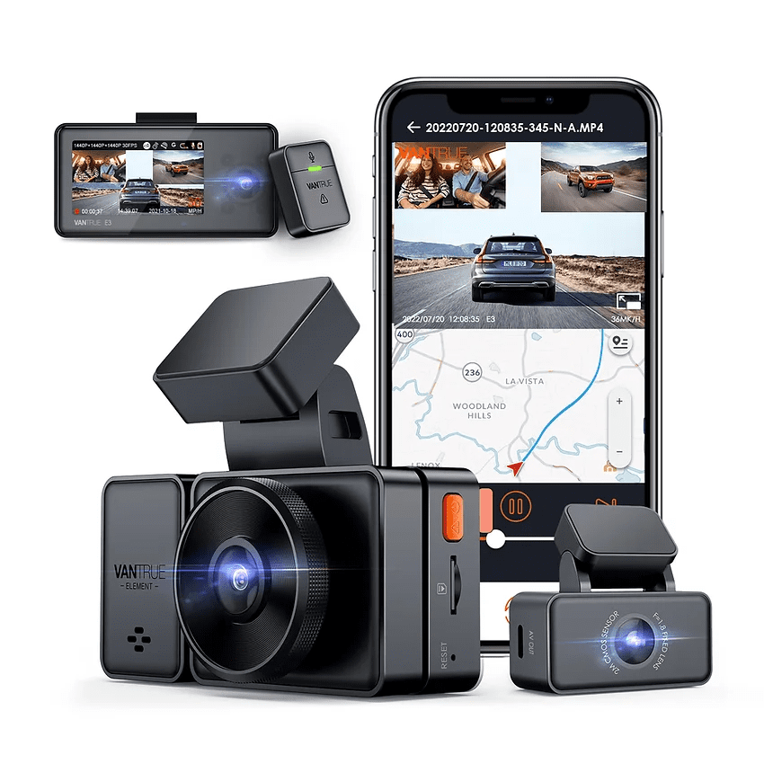 Vantrue Element 3 Smart Dash Cam