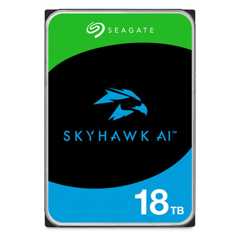 Seagate 18TB SkyHawk AI 512E 3.5in SATA 7200RPM Surveillance Hard Drive (ST18000VE002) - REFURBISHED 74378