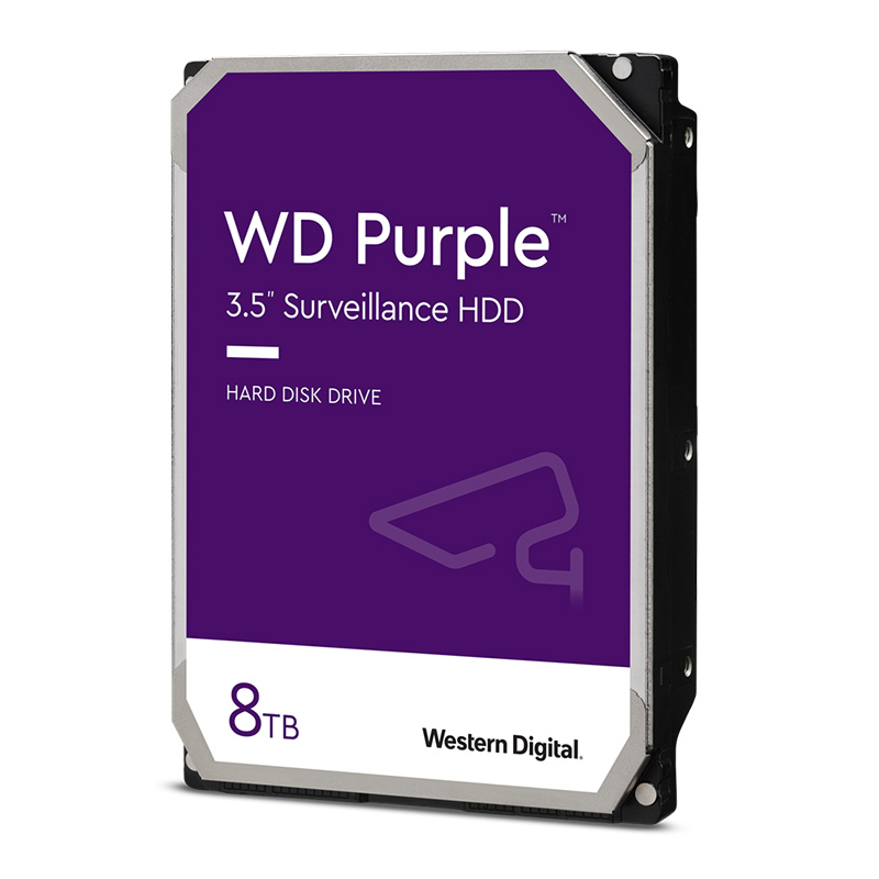 Western Digital Purple 8TB 3.5in SATA Surveillance Hard Drive (WD84PURZ)