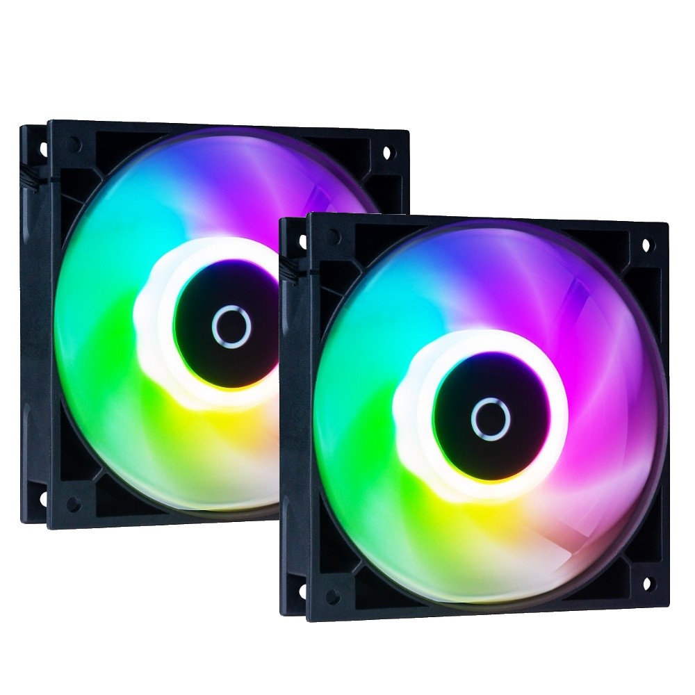 Tecware Omni P14 ARGB 140mm Fans (2 Fan Pack) TWAC-OMP14-2BK