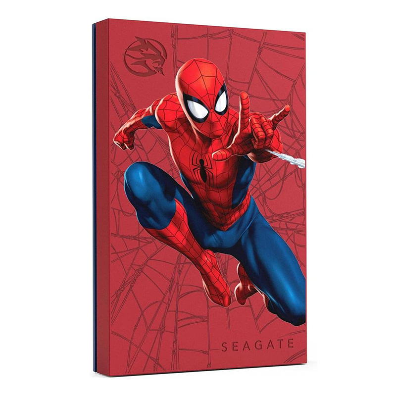 Seagate 2TB FireCuda Spider-Man Special Edition USB 3.2 External Hard Drive