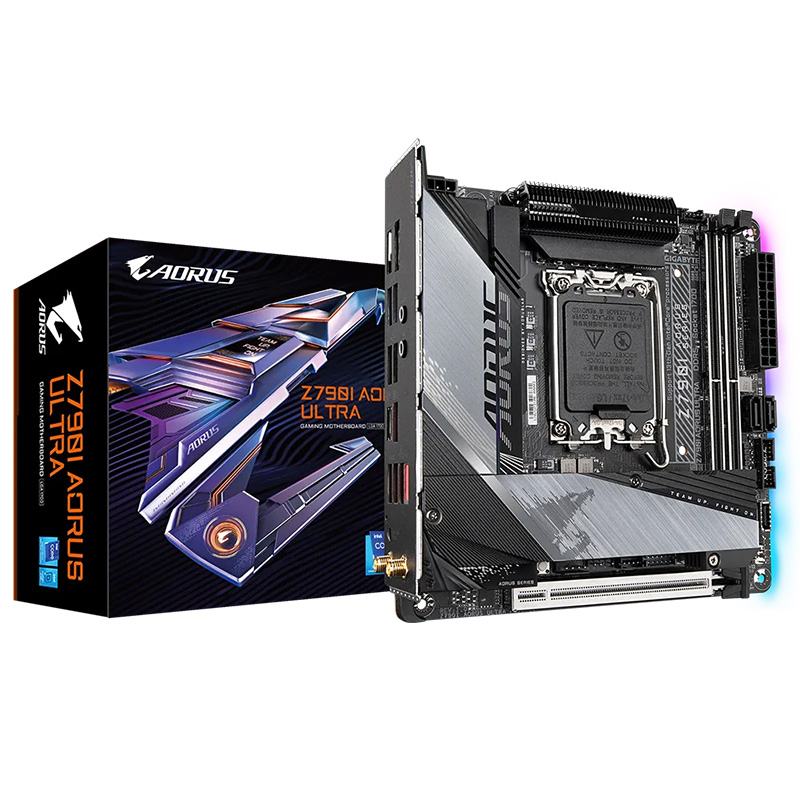 Gigabyte Z790I Aorus Ultra LGA1700 Mini-ITX Motherboard (GA-Z790-I-AORUS-ULTRA)