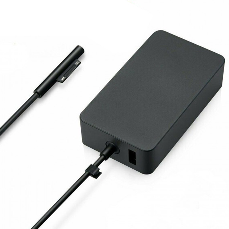 Microsoft 15V 4A 65W Charger with USB Port for Surface Pro 3 4 5 6 7 8 X