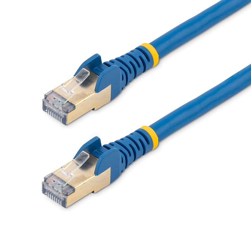 StarTech CAT6a 10Gbe STP Shielded Snagless Network Cable 7m - Blue