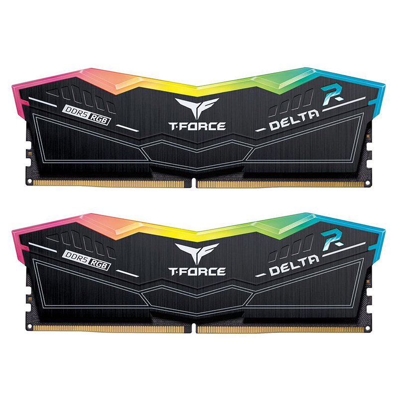 Team 32GB (2x16GB) FF3D532G6000HC30DC01 T-Force Delta RGB 6000MHz CL30 DDR5 RAM