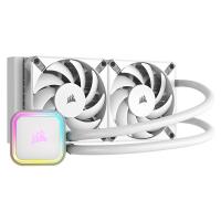 Corsair iCUE H100i RGB Elite Liquid CPU Cooler - White (CW-9060078-WW)