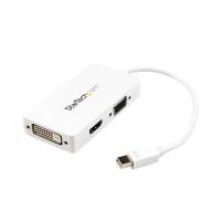 StarTech Travel A/V Adapter 3-in-1 Mini DisplayPort to VGA DVI or HDMI Converter