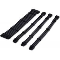 Electronics-Appliances-Tecware-Flex-Sleeved-Extension-Cables-Set-Black-Grey-TWAC-FLEXBKGR-1