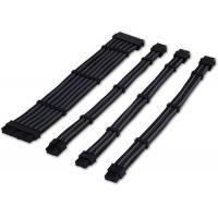 Electronics-Appliances-Tecware-Flex-Sleeved-Extension-Cables-Set-Black-Grey-TWAC-FLEXBKGR-10