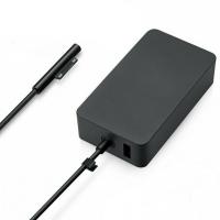 Generic 15V 4A 65W Charger with USB Port for Microsoft Surface Pro 3 4 5 6 7 8 X (NBC-MS-15V-65W)