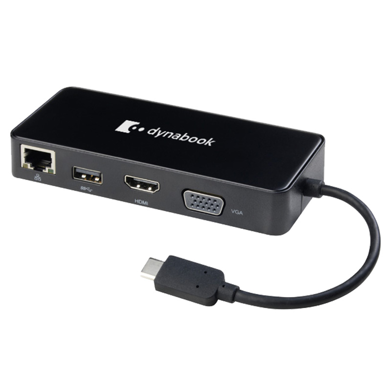 Toshiba Dynabook USB-C to HDMI/VGA Travel Adapter