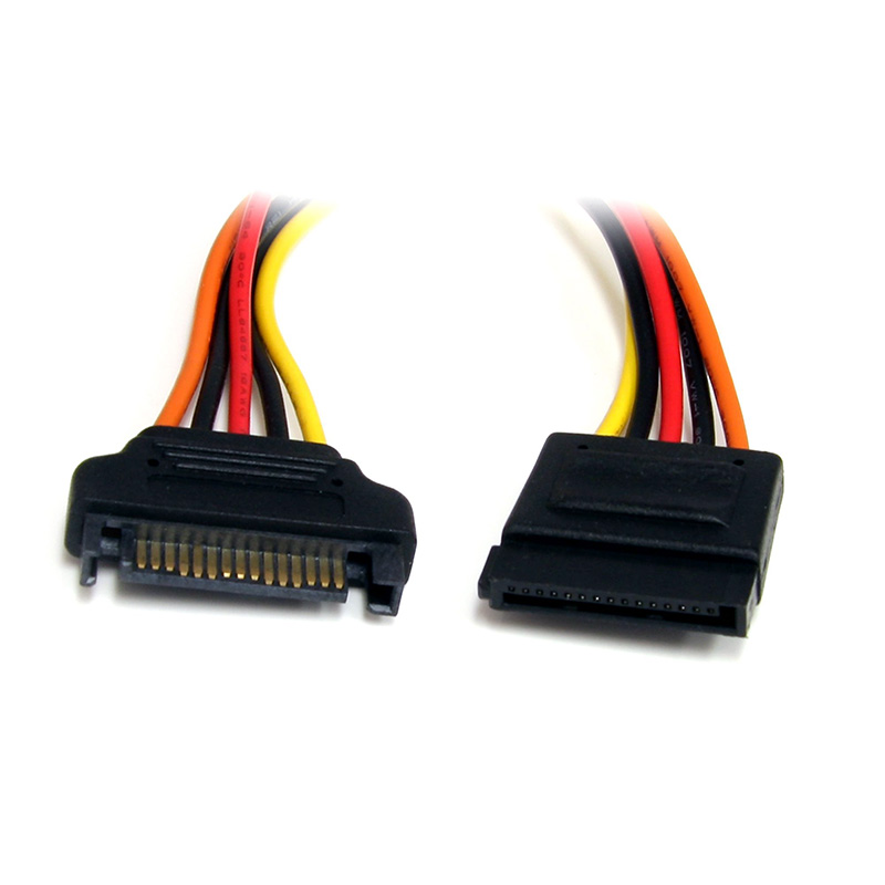 Startech 15 pin SATA Power Extension Cable - 12in