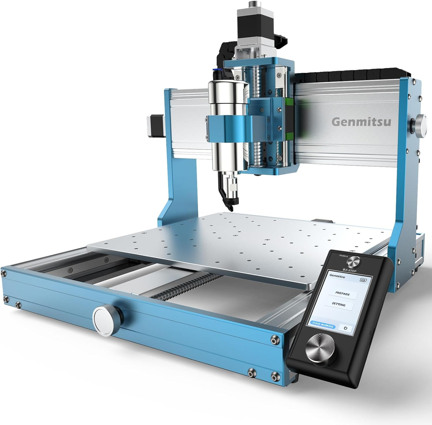 3030-PROVer MAX Desktop CNC Router for High Precision Metalworking, with Linear Guide & Ball Screw Motion 