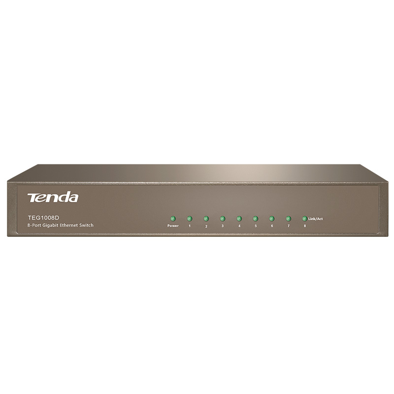 Tenda 8 Port Gigabit Unmanaged Ethernet Switch (TEG1008D)