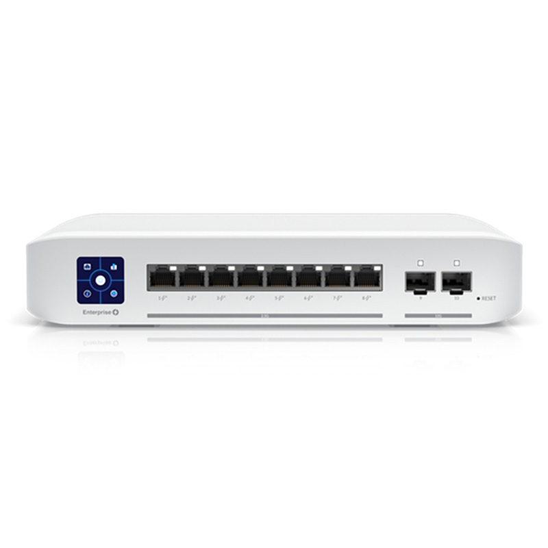 Ubiquiti Networks Enterprise 8-Port 2.5GbE PoE+ Switch with 2x 10G SFP+ Ports (USW-Enterprise-8-PoE)