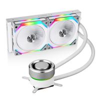 CPU-Cooling-Lian-Li-Galahad-240-ARGB-240mm-Liquid-CPU-Cooler-with-UNI-FAN-SL120-White-Silver-5