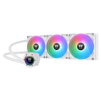 Thermaltake TH420 V2 ARGB 420mm AIO Liquid CPU Cooler - Snow (CL-W378-PL14SW-A)