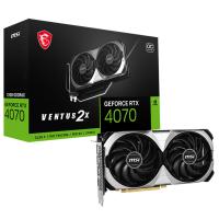 MSI GeForce RTX 4070 Ventus 2X E 12G OC Graphics Card (GeForce RTX 4070 VENTUS 2X E 12G OC)