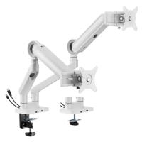 Monitor-Accessories-Brateck-LDT75-C024UCS-Designer-Premium-Dual-Monitor-Spring-Assisted-Monitor-Arm-with-USB-Ports-White-2