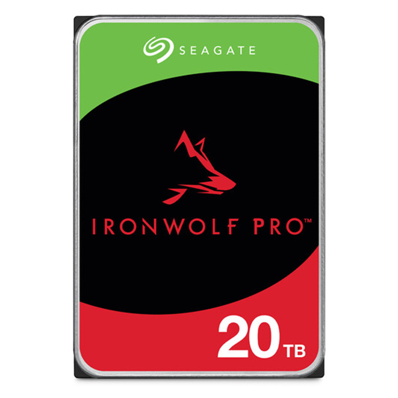Seagate Ironwolf Pro 20TB 7200RPM 3.5in NAS SATA Hard Drive (ST20000NT001)