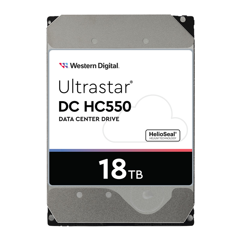 Western Digital Ultrastar DC HC550 18TB 7200RPM 3.5in SATA Hard Drive (0F38459)