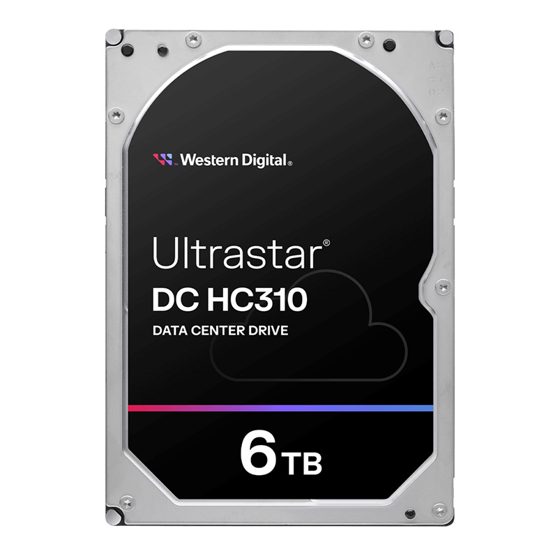 Western Digital Ultrastar DC HC310 6TB 7200RPM 3.5in SAS Hard Drive (0B36047)