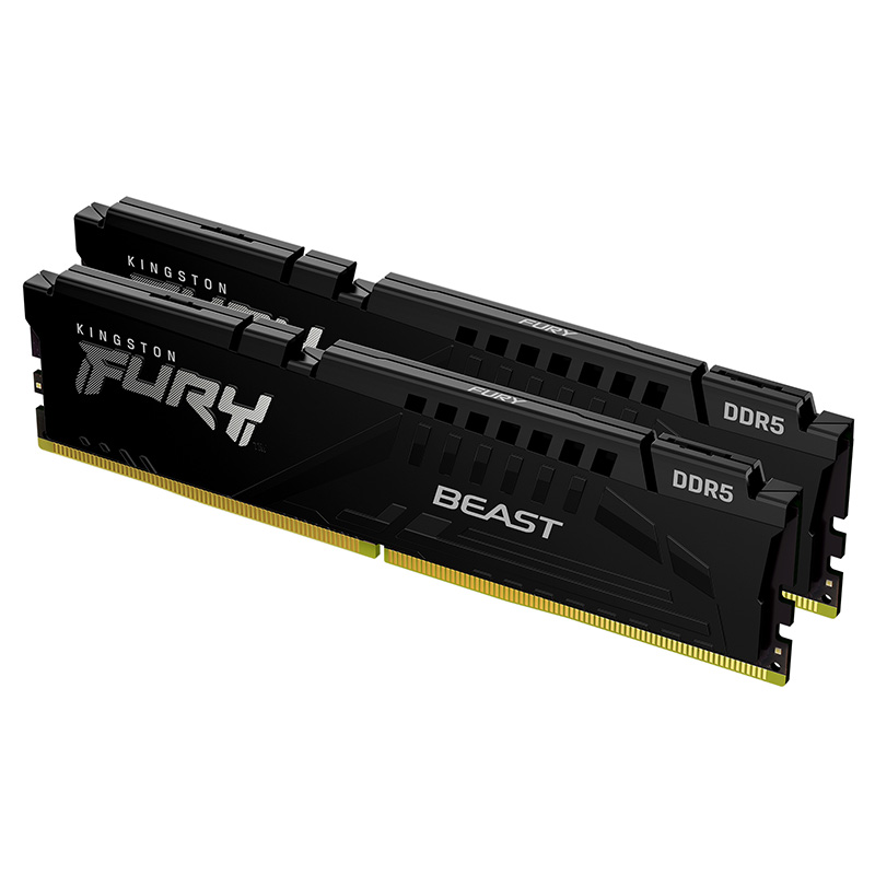 Kingston 32GB (2x16GB) KF556C36BBEK2-32 Fury Beast 5600MHz CL36 DDR5 RAM