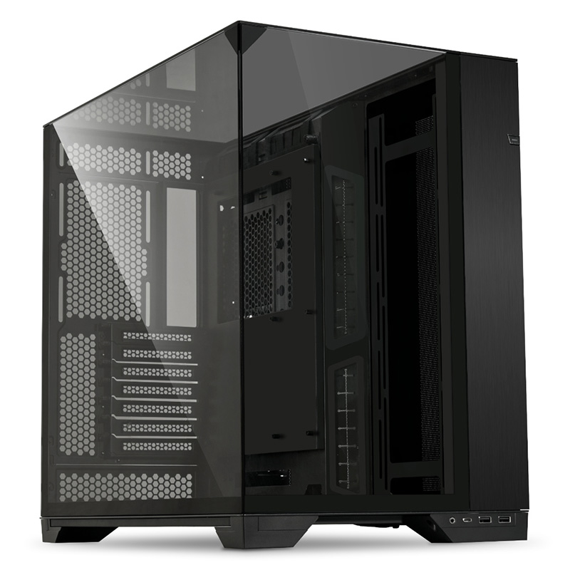 Lian Li O11 Vision Three Side TG E-ATX Case - Black (PC-O11VX)