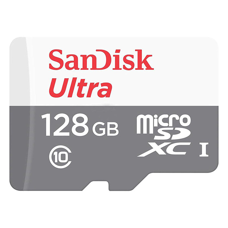 SanDisk 128GB Ultra Class 10 80MB/s MicroSDXC Card