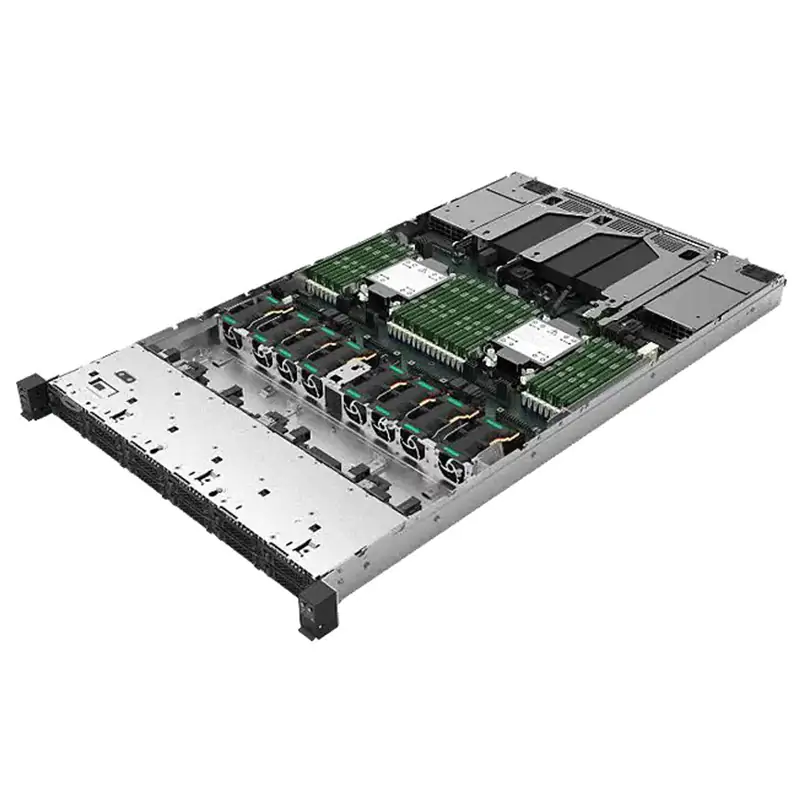 Intel M50CYP Rack Server - Intel 4310 3rd Gen 32GB RDIMM 2 Rank 3200MHz ECC RAM Hardware RAID Adapter with 1300W Power Supply (LCY1212ISA10600)