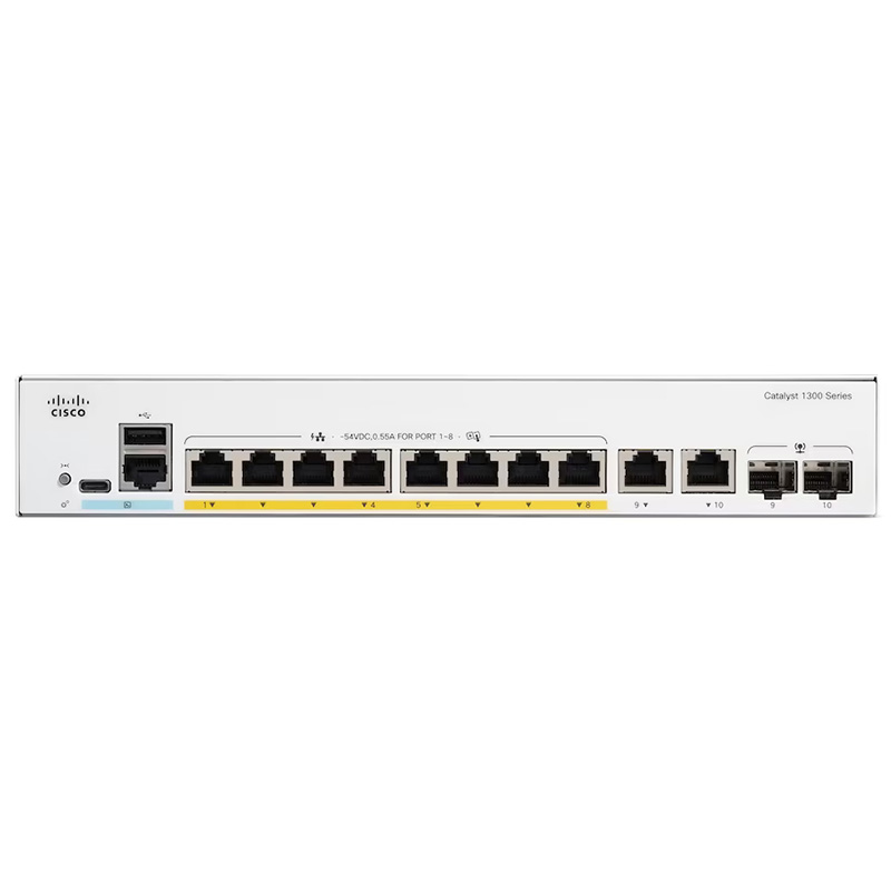 Cisco Catalyst 1300 8-port GE PoE Switch