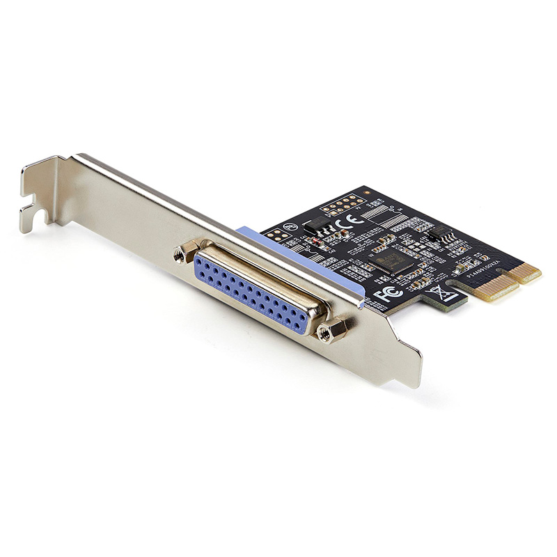 StarTech Parallel Adapter Ports External - Half height/Low-profile Plug-in Card - PCI Express 2.0 PEX1P2