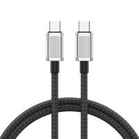 Orico USB-C to USB-C PD60W Nylon Braided Fast Charging Cable 2m (GQZ60-20-BK-BP)